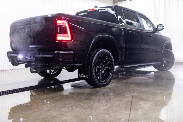 2022 Ram 1500 4x4 Crew Cab Laramie Night Edition Leather Nav Red Deer AB