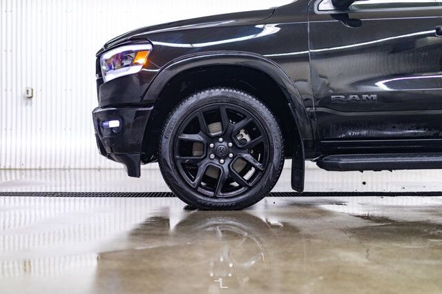 2022 Ram 1500 4x4 Crew Cab Laramie Night Edition Leather Nav Red Deer AB