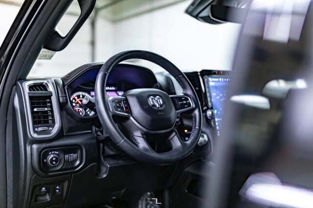 2022 Ram 1500 4x4 Crew Cab Laramie Night Edition Leather Nav Red Deer AB