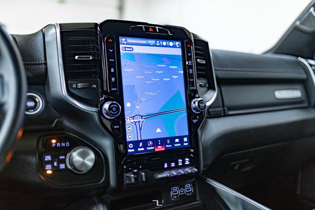 2022 Ram 1500 4x4 Crew Cab Laramie Night Edition Leather Nav Red Deer AB