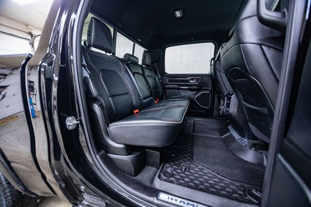 2022 Ram 1500 4x4 Crew Cab Laramie Night Edition Leather Nav Red Deer AB