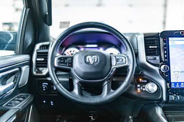 2022 Ram 1500 4x4 Crew Cab Laramie Night Edition Leather Nav Red Deer AB