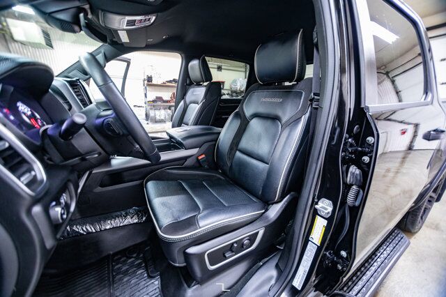 2022 Ram 1500 4x4 Crew Cab Laramie Night Edition Leather Nav Red Deer AB