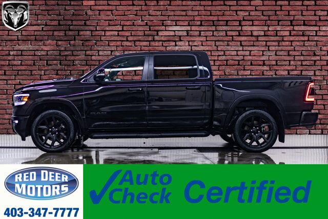 2022 Ram 1500 4x4 Crew Cab Laramie Night Edition Leather Nav