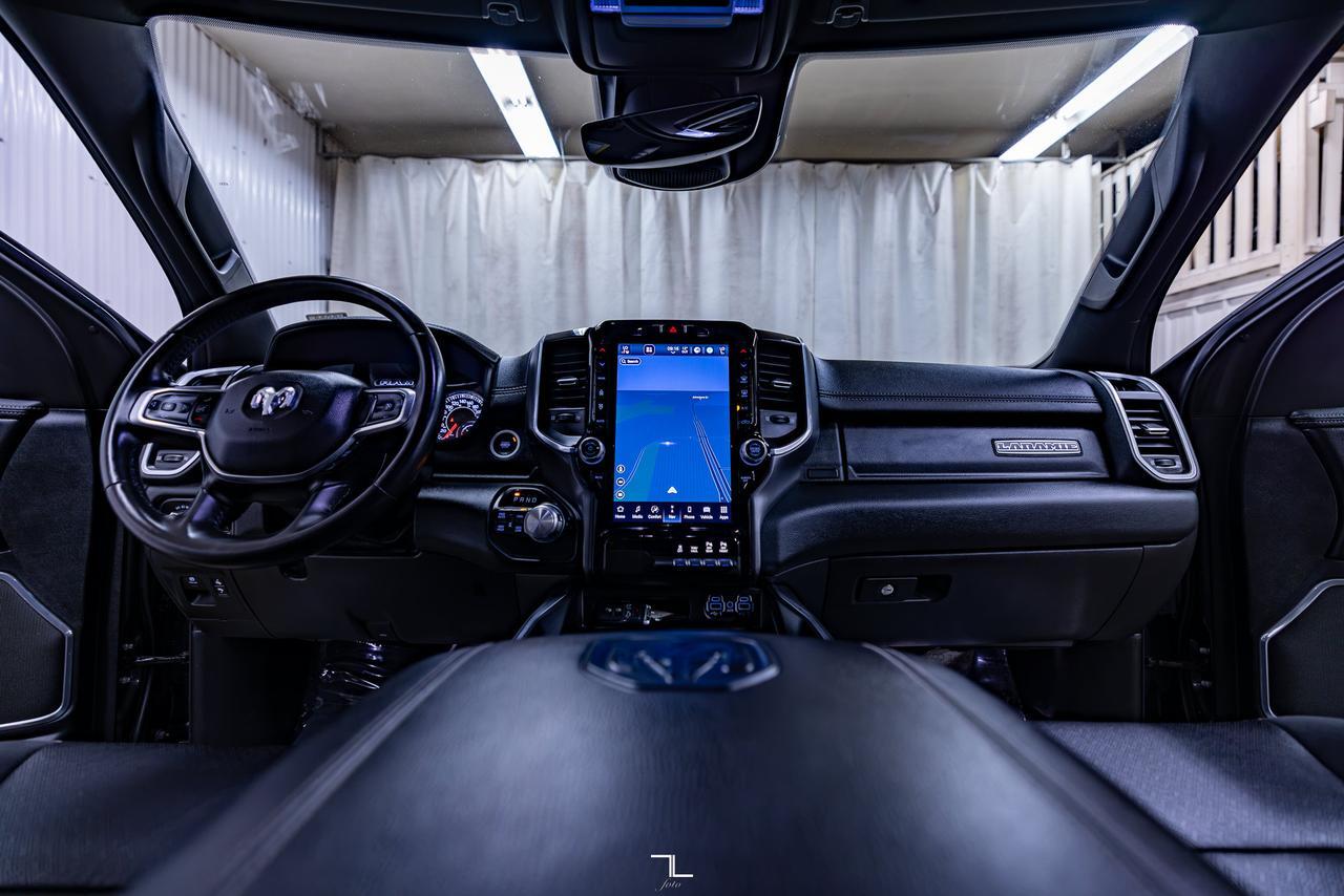 2022 Ram 1500 4x4 Crew Cab Laramie Sport Leather Nav BCam Red Deer AB