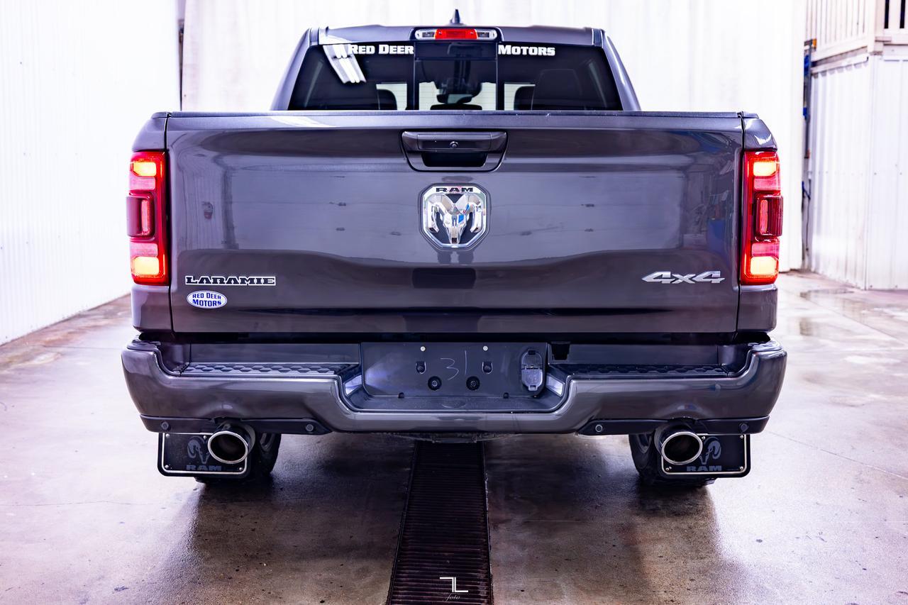2022 Ram 1500 4x4 Crew Cab Laramie Sport Leather Nav BCam Red Deer AB