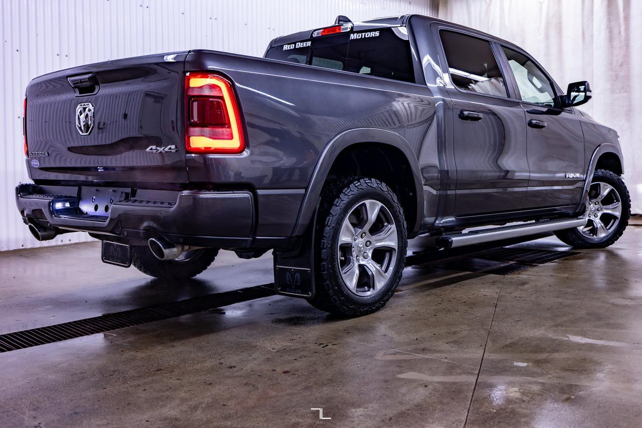 2022 Ram 1500 4x4 Crew Cab Laramie Sport Leather Nav BCam Red Deer AB