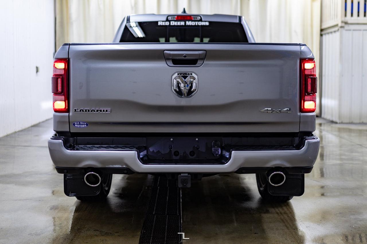 2022 Ram 1500 4x4 Crew Cab Laramie Sport Leather Roof Nav Red Deer AB