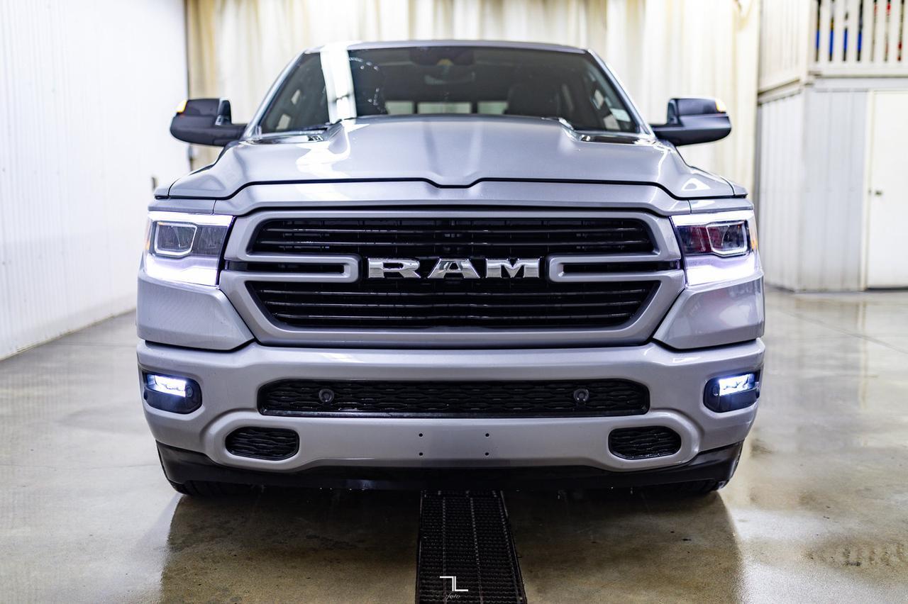2022 Ram 1500 4x4 Crew Cab Laramie Sport Leather Roof Nav Red Deer AB