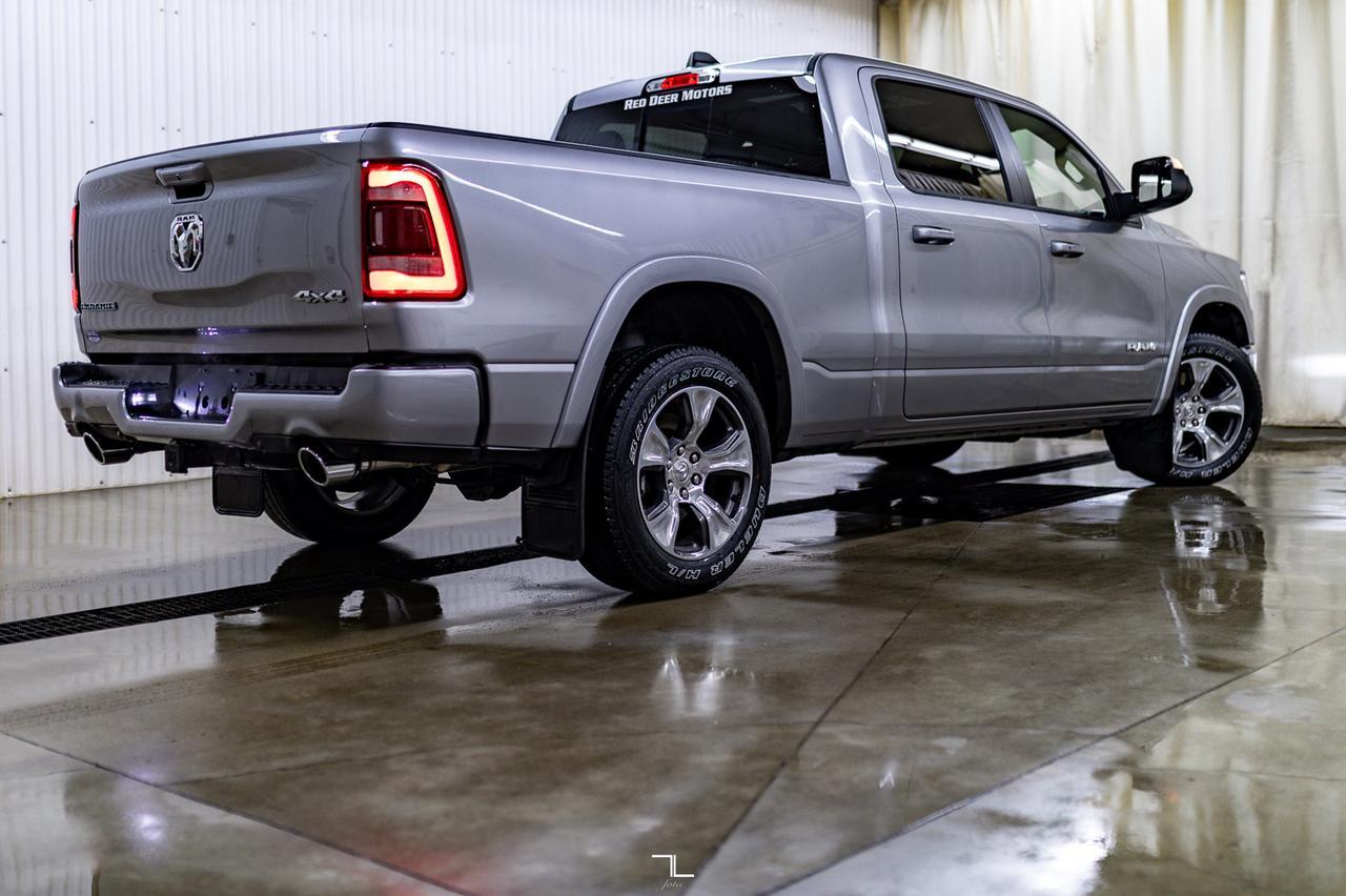 2022 Ram 1500 4x4 Crew Cab Laramie Sport Leather Roof Nav Red Deer AB