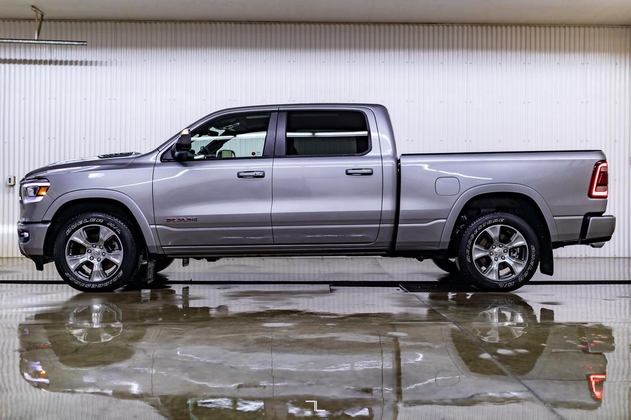 2022 Ram 1500 4x4 Crew Cab Laramie Sport Leather Roof Nav Red Deer AB