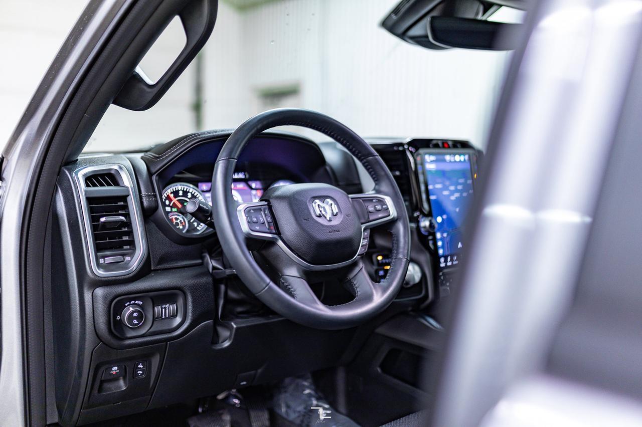 2022 Ram 1500 4x4 Crew Cab Laramie Sport Leather Roof Nav Red Deer AB