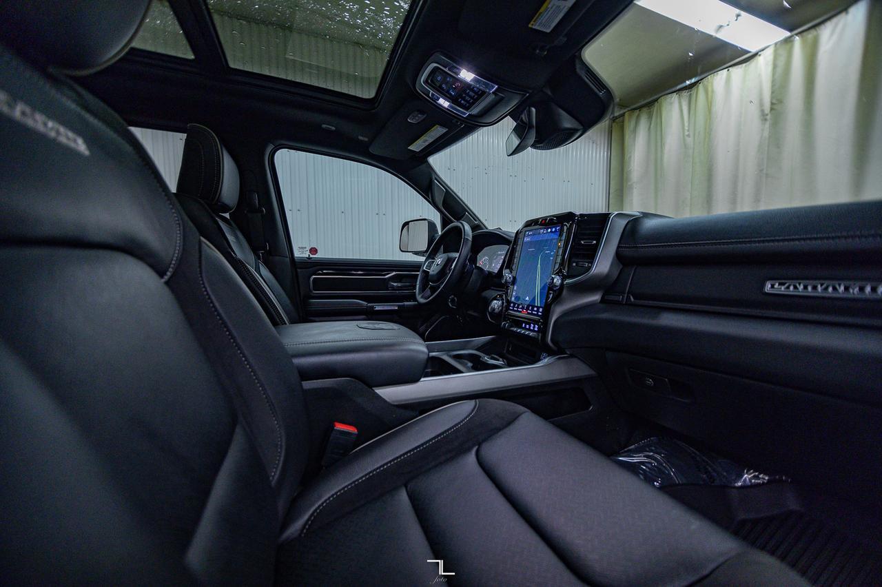 2022 Ram 1500 4x4 Crew Cab Laramie Sport Leather Roof Nav Red Deer AB