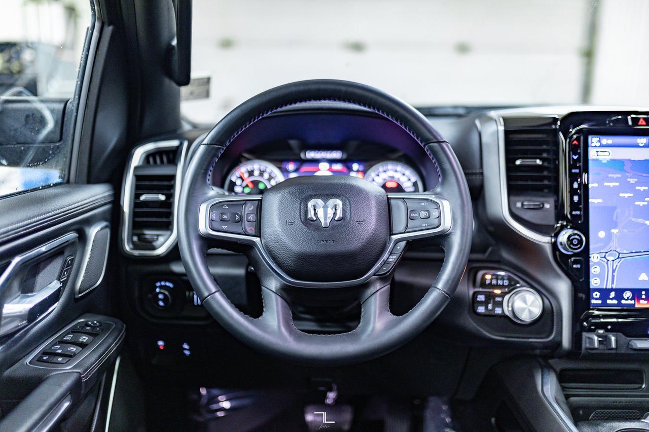 2022 Ram 1500 4x4 Crew Cab Laramie Sport Leather Roof Nav Red Deer AB