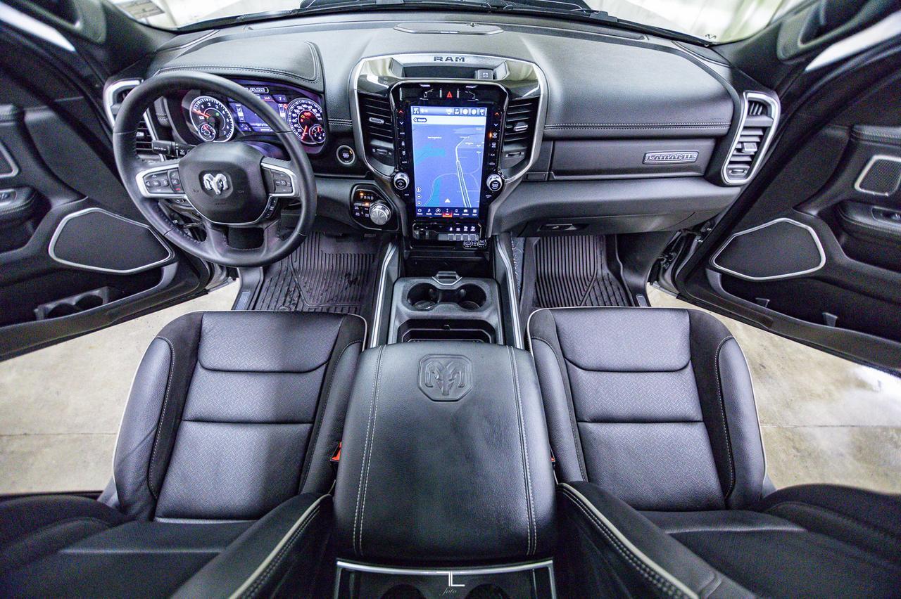 2022 Ram 1500 4x4 Crew Cab Laramie Sport Leather Roof Nav Red Deer AB