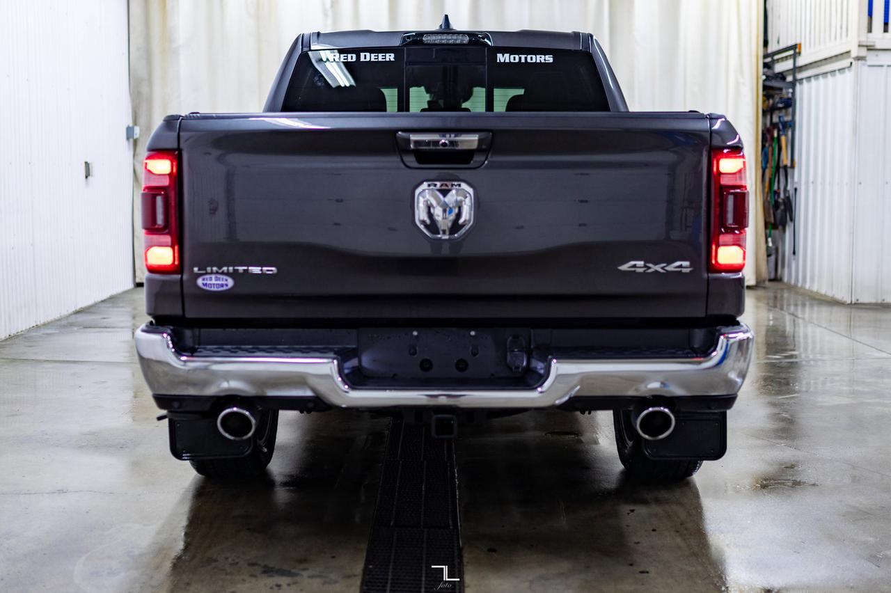 2022 Ram 1500 4x4 Crew Cab Limited Leather Nav BCam Red Deer AB