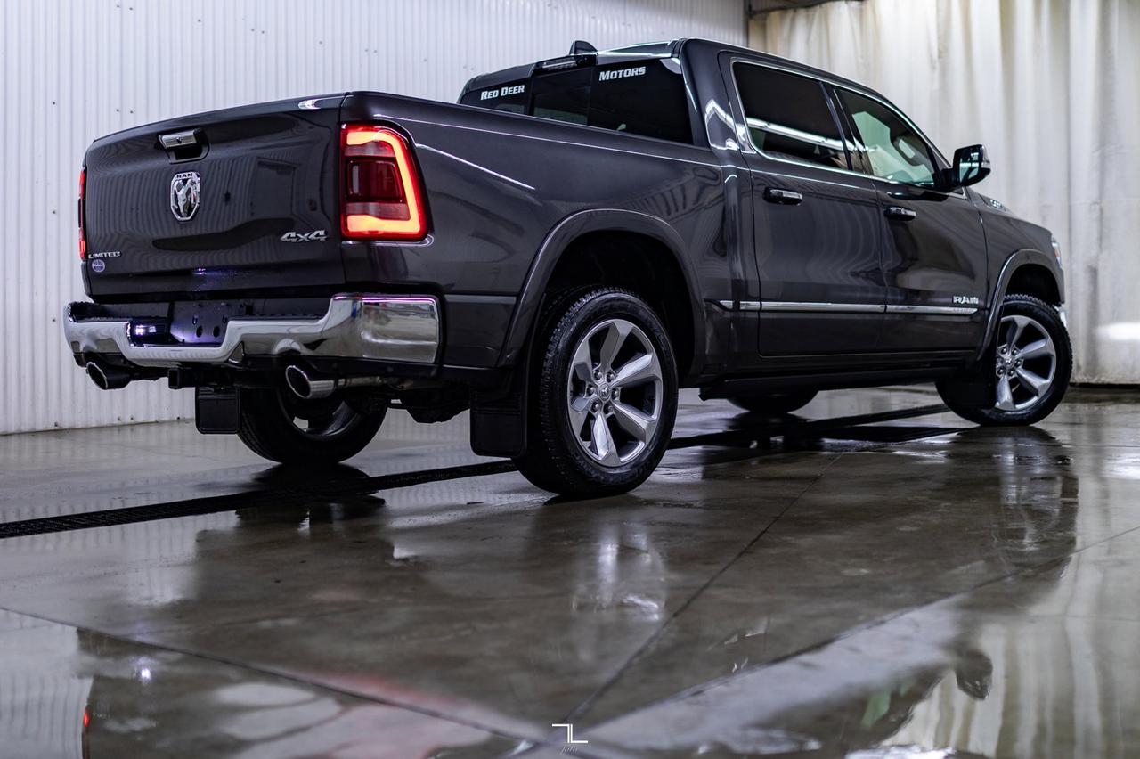 2022 Ram 1500 4x4 Crew Cab Limited Leather Nav BCam Red Deer AB