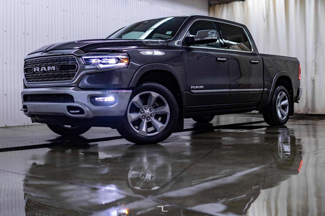 2022 Ram 1500 4x4 Crew Cab Limited Leather Nav BCam Red Deer AB