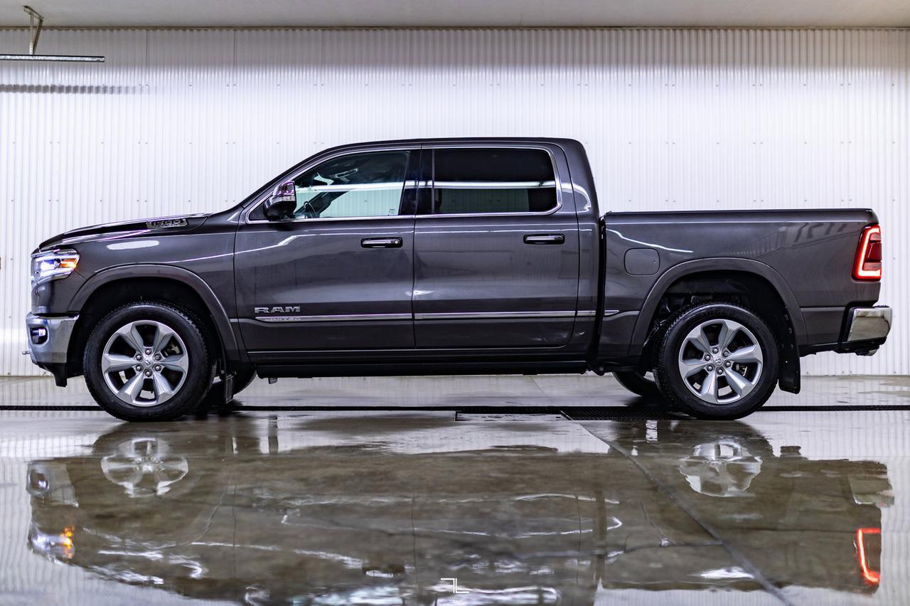 2022 Ram 1500 4x4 Crew Cab Limited Leather Nav BCam Red Deer AB
