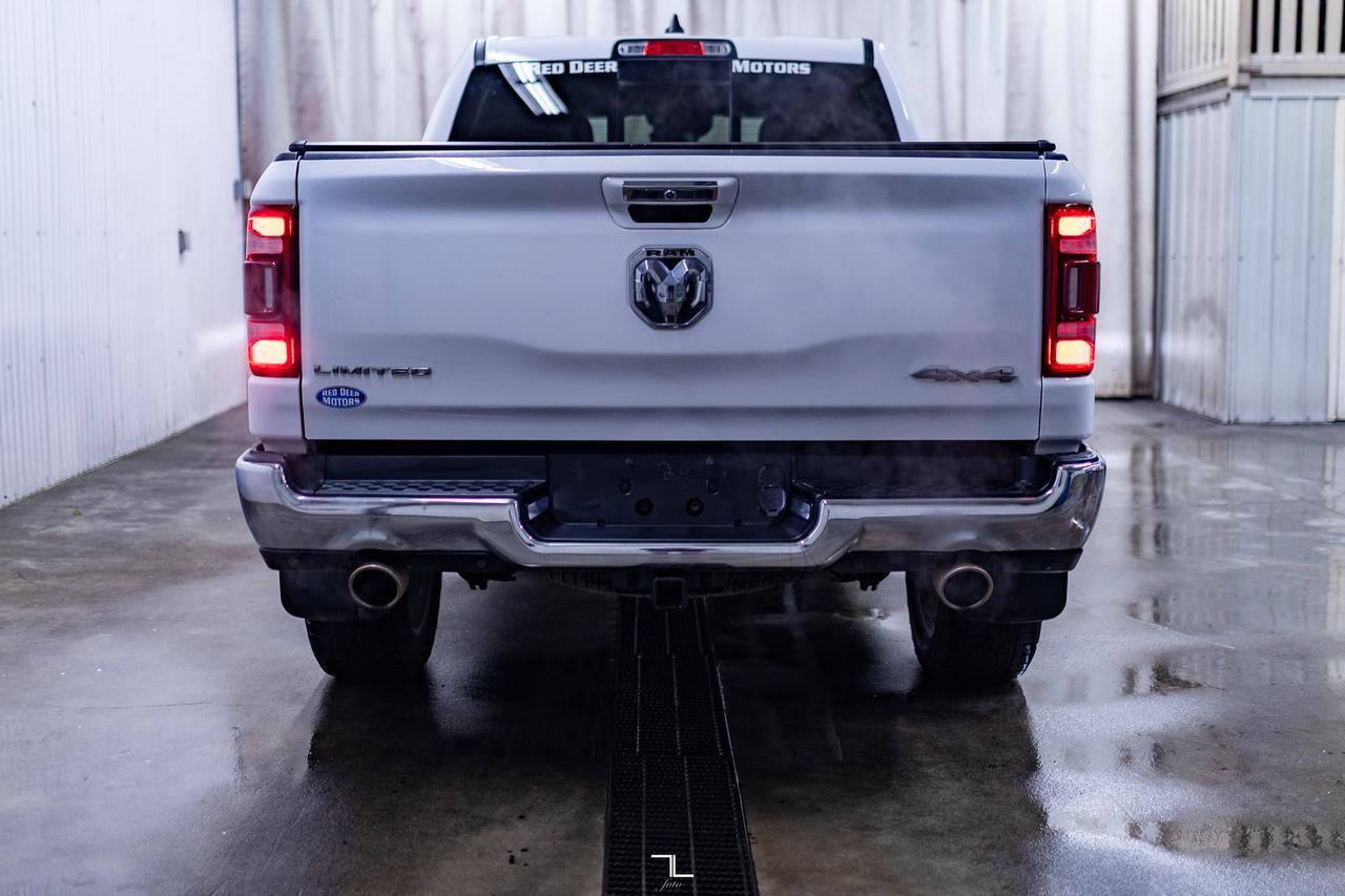 2022 Ram 1500 4x4 Crew Cab Limited Leather Nav BCam Red Deer AB