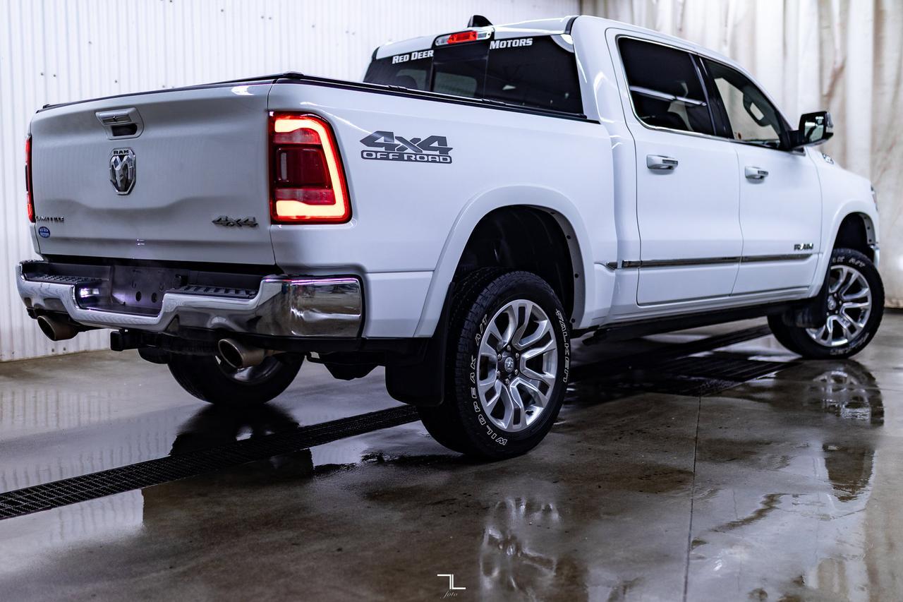 2022 Ram 1500 4x4 Crew Cab Limited Leather Nav BCam Red Deer AB