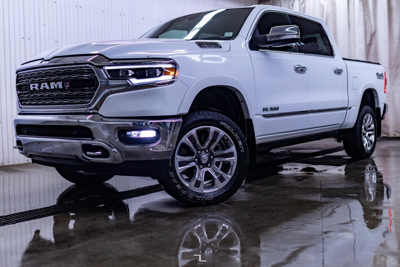 2022 Ram 1500 4x4 Crew Cab Limited Leather Nav BCam Red Deer AB