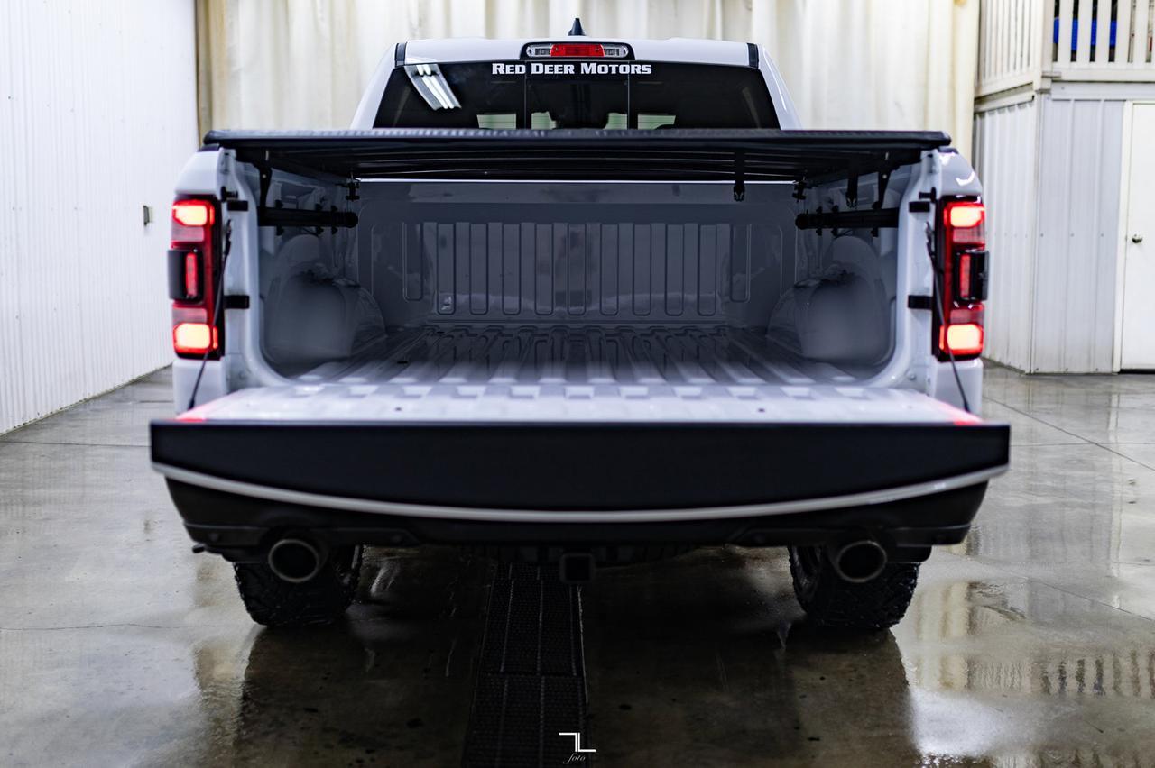 2022 Ram 1500 4x4 Crew Cab Rebel EcoDiesel Leather Roof Nav Red Deer AB