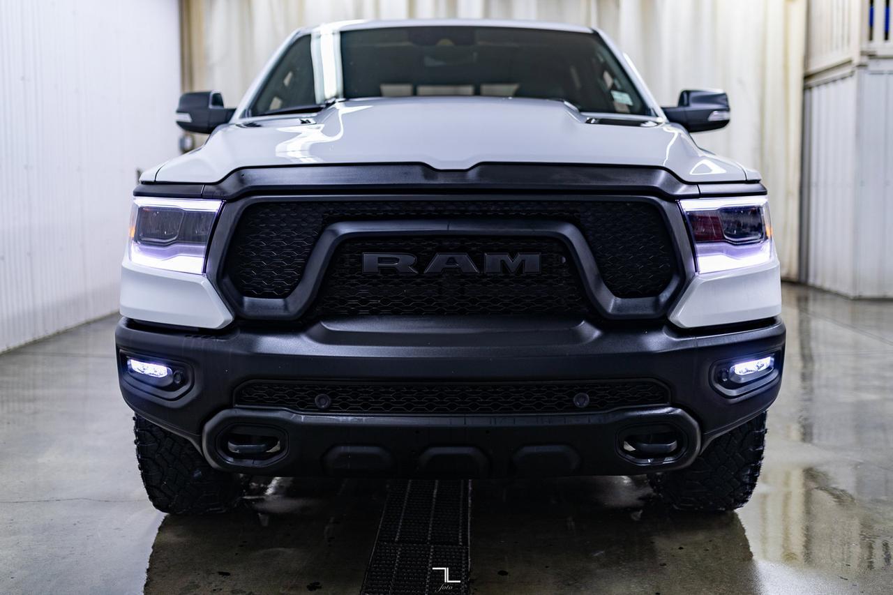 2022 Ram 1500 4x4 Crew Cab Rebel EcoDiesel Leather Roof Nav Red Deer AB