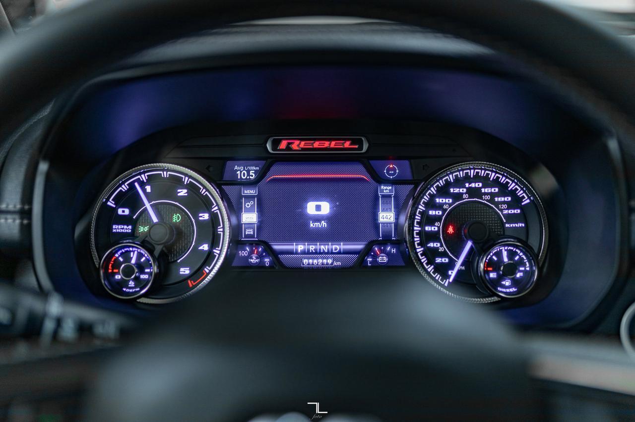 2022 Ram 1500 4x4 Crew Cab Rebel EcoDiesel Leather Roof Nav Red Deer AB