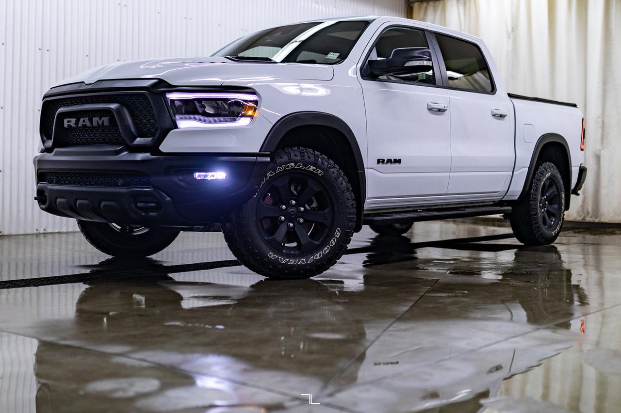 2022 Ram 1500 4x4 Crew Cab Rebel EcoDiesel Leather Roof Nav Red Deer AB