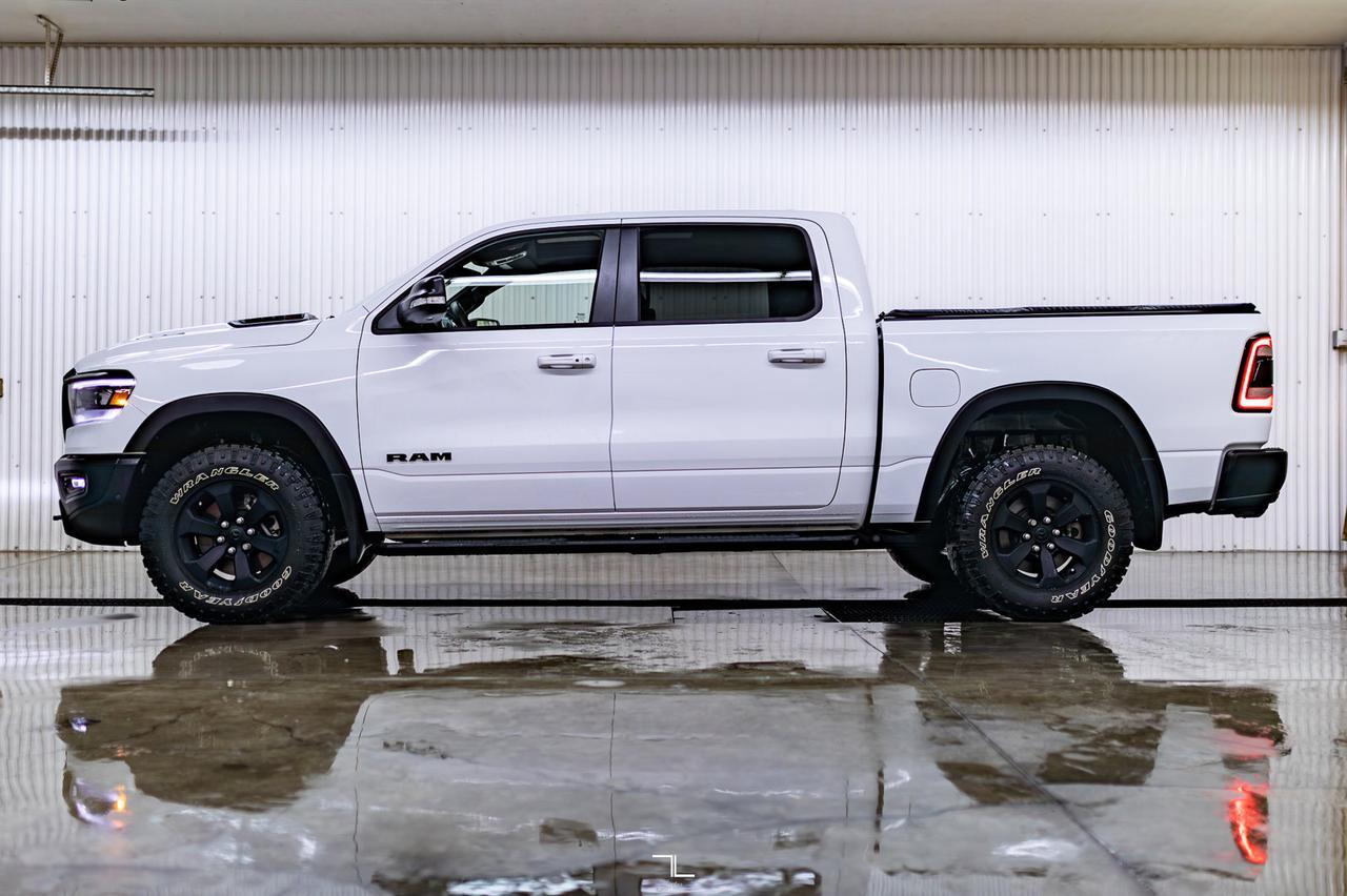 2022 Ram 1500 4x4 Crew Cab Rebel EcoDiesel Leather Roof Nav Red Deer AB