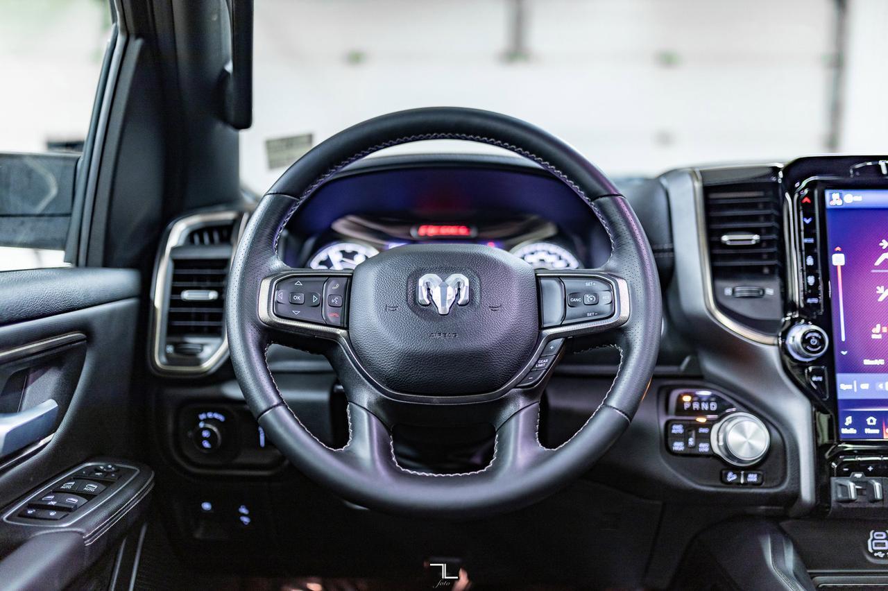 2022 Ram 1500 4x4 Crew Cab Rebel EcoDiesel Leather Roof Nav Red Deer AB