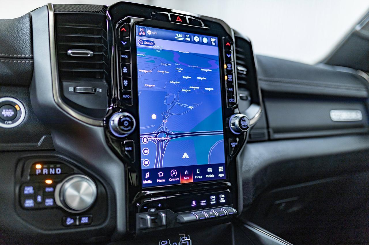 2022 Ram 1500 4x4 Crew Cab Rebel EcoDiesel Leather Roof Nav Red Deer AB