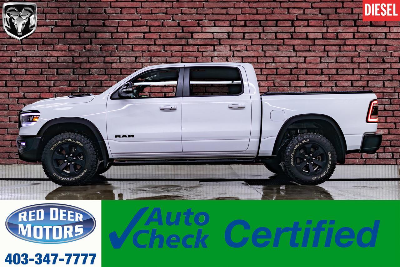 2022 Ram 1500 4x4 Crew Cab Rebel EcoDiesel Leather Roof Nav