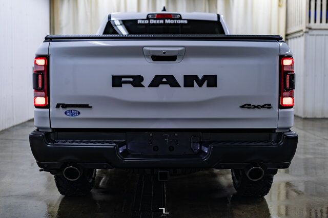 2022 Ram 1500 4x4 Crew Cab Rebel EcoDiesel Leather Roof Nav Red Deer AB