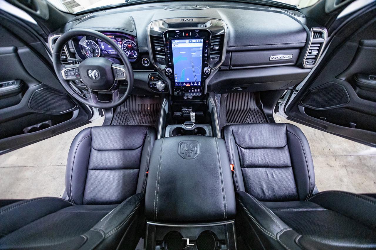 2022 Ram 1500 4x4 Crew Cab Rebel EcoDiesel Leather Roof Nav Red Deer AB