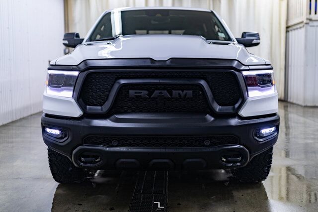 2022 Ram 1500 4x4 Crew Cab Rebel EcoDiesel Leather Roof Nav Red Deer AB