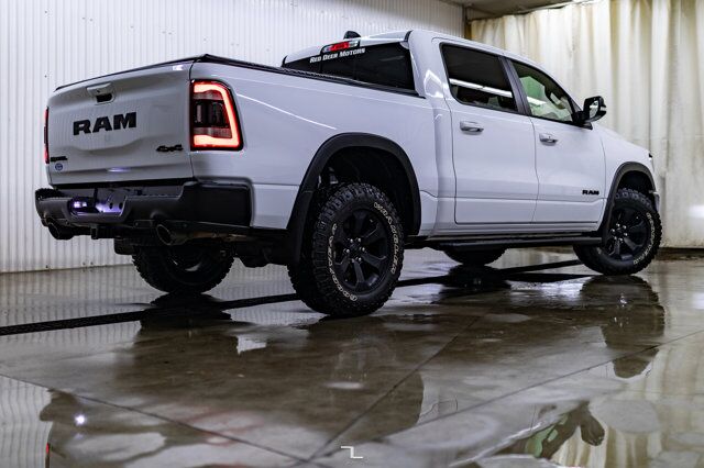 2022 Ram 1500 4x4 Crew Cab Rebel EcoDiesel Leather Roof Nav Red Deer AB