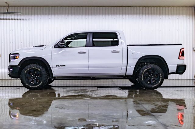 2022 Ram 1500 4x4 Crew Cab Rebel EcoDiesel Leather Roof Nav Red Deer AB