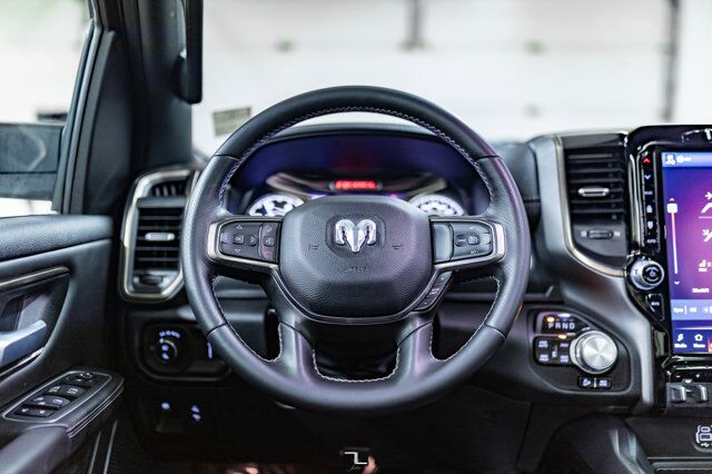 2022 Ram 1500 4x4 Crew Cab Rebel EcoDiesel Leather Roof Nav Red Deer AB