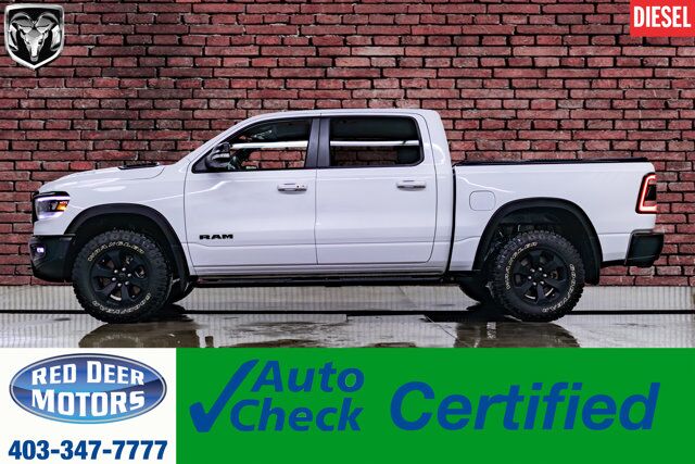 2022 Ram 1500 4x4 Crew Cab Rebel EcoDiesel Leather Roof Nav