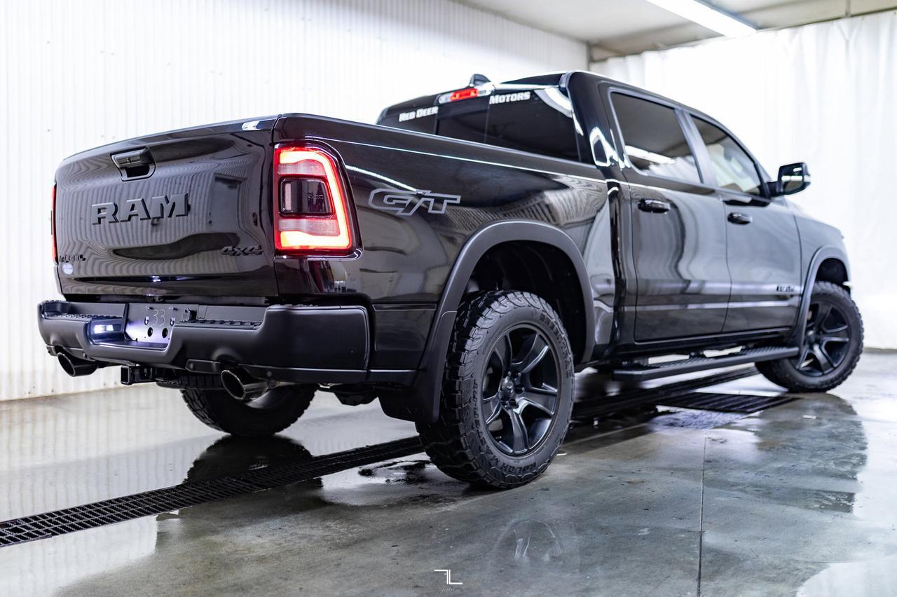 2022 Ram 1500 4x4 Crew Cab Rebel GT Leather Roof Nav BCam Red Deer AB