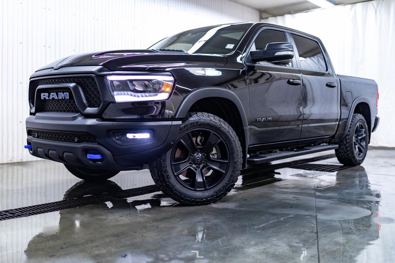 2022 Ram 1500 4x4 Crew Cab Rebel GT Leather Roof Nav BCam Red Deer AB
