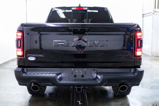 2022 Ram 1500 4x4 Crew Cab Rebel GT Leather Roof Nav BCam Red Deer AB
