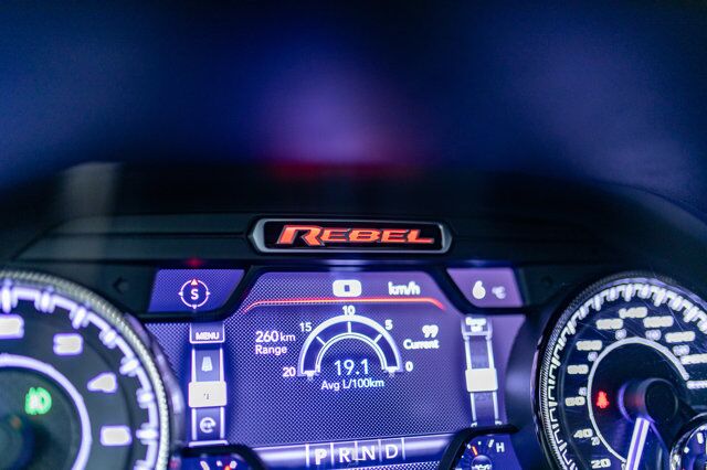 2022 Ram 1500 4x4 Crew Cab Rebel Leather Nav BCam Red Deer AB