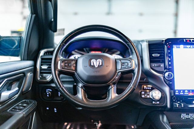 2022 Ram 1500 4x4 Crew Cab Rebel Leather Nav BCam Red Deer AB