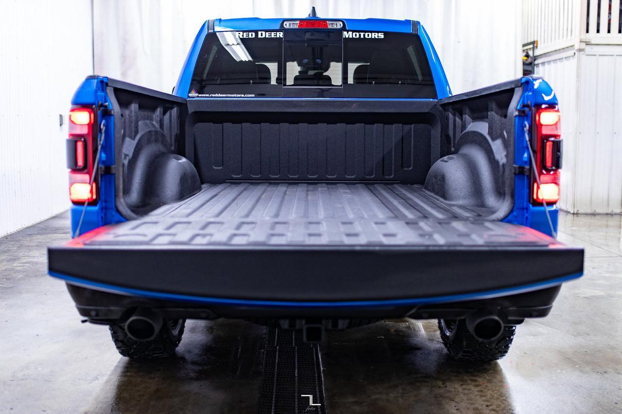 2022 Ram 1500 4x4 Crew Cab Rebel Leather Nav BCam Red Deer AB