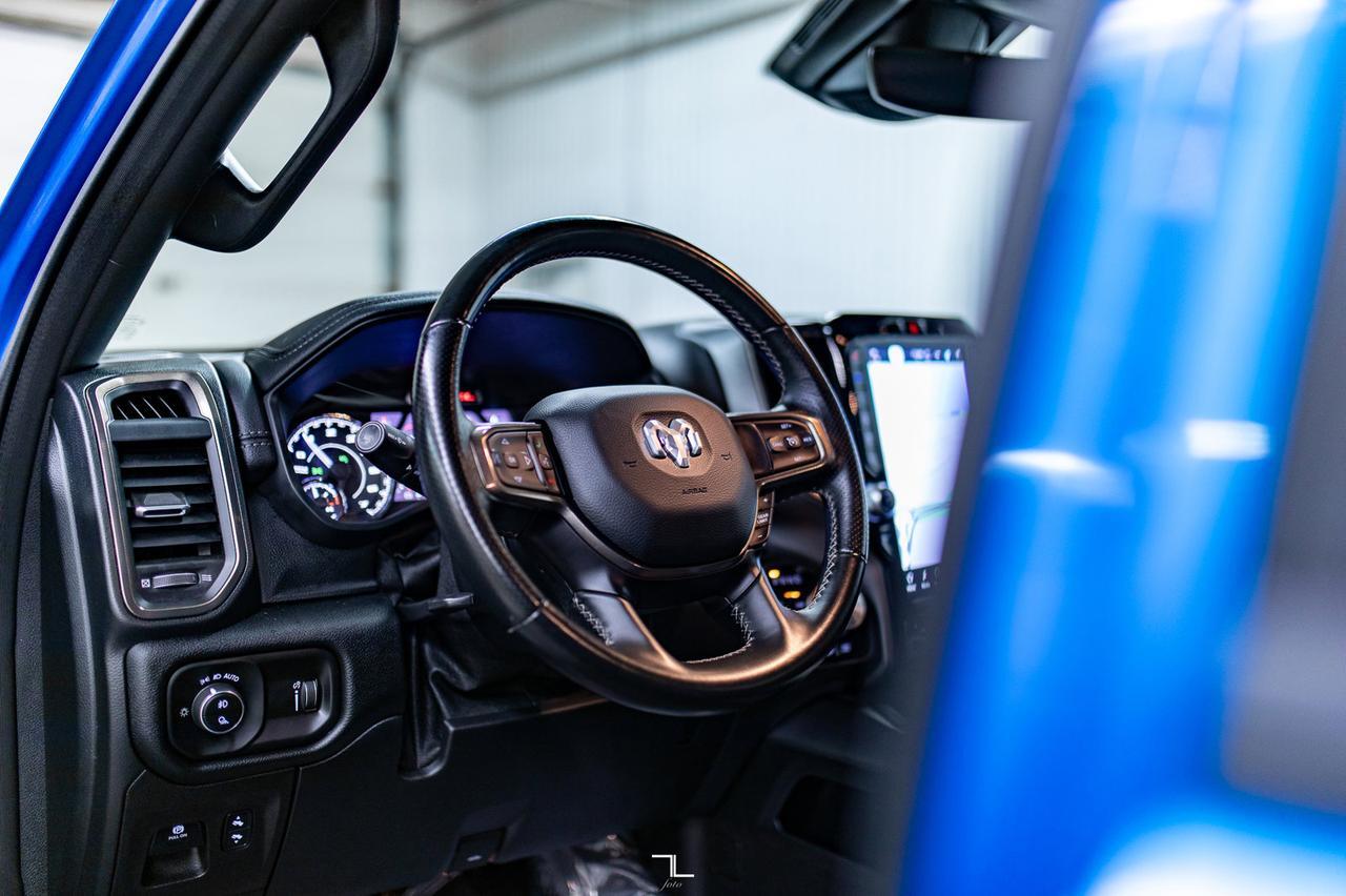 2022 Ram 1500 4x4 Crew Cab Rebel Leather Nav BCam Red Deer AB