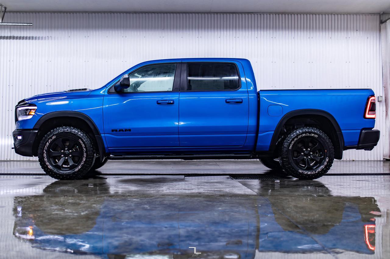 2022 Ram 1500 4x4 Crew Cab Rebel Leather Nav BCam Red Deer AB