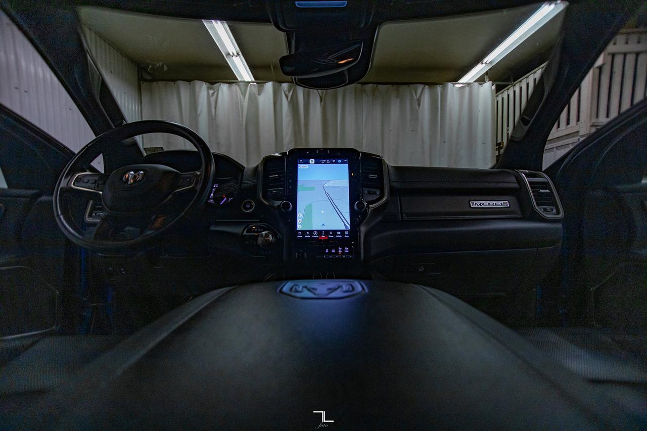 2022 Ram 1500 4x4 Crew Cab Rebel Leather Nav BCam Red Deer AB